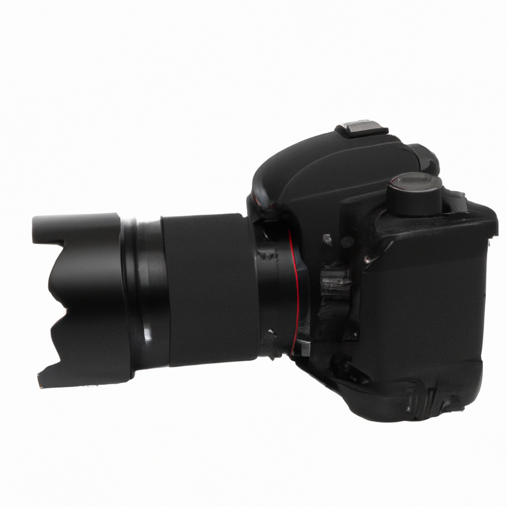 Ana, fotógrafa principal en el estudio con cámara en mano